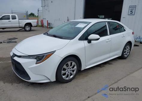 2020 Toyota Corolla Le z USA, uszkodzony, nr VIN 5YFEPRAE9LP115416